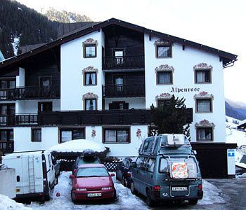 Hotel Garni Alpenrose Ischgl Exteriör bild